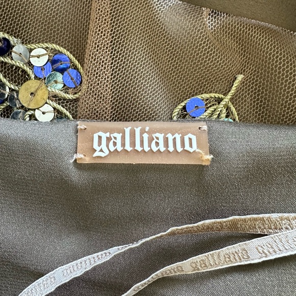 Galliano Embellished Couture Dress - Picture 13 of 16